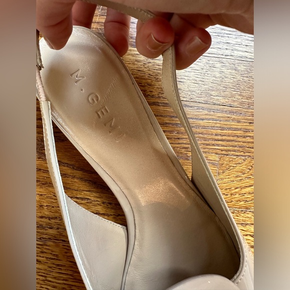 NWT M. Gemi Woven Patent Slingback Flats** - Picture 4 of 5